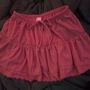 No Boundaries Corduroy Mini Skirt - Pink